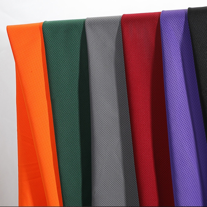 Breathable fabric color swatches