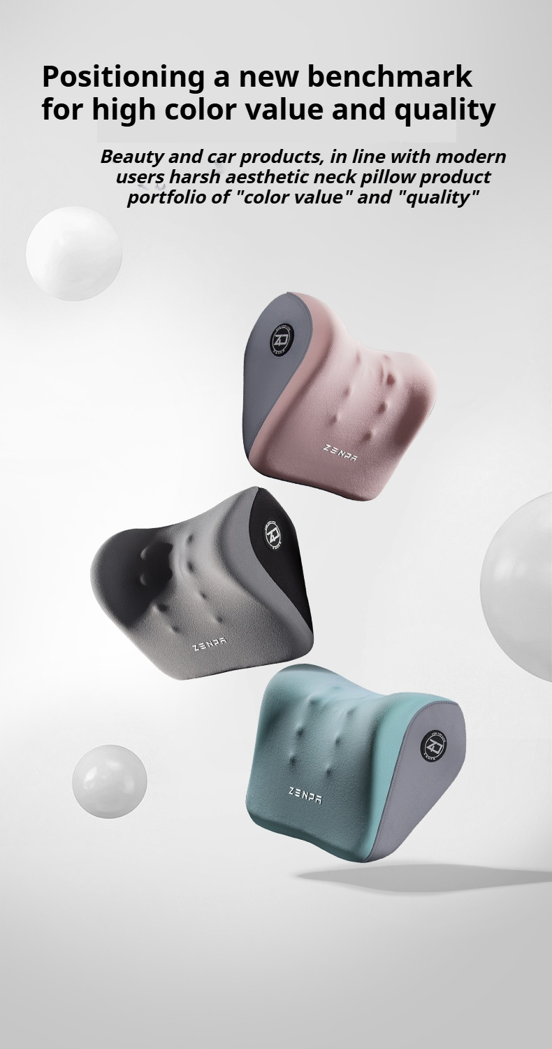 Color-led headrest and lumbar product story