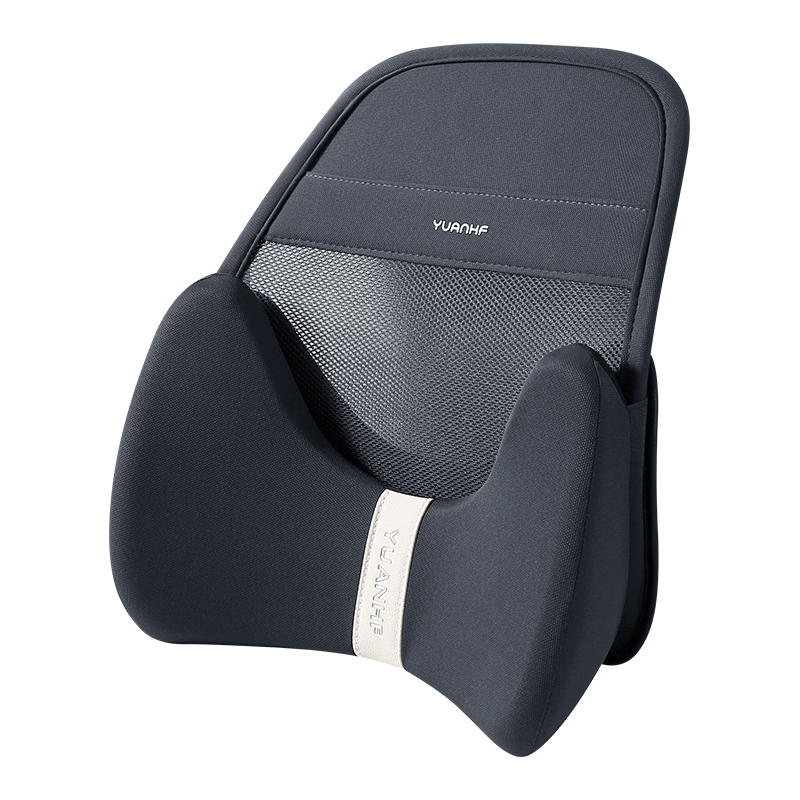 Gray 011 headrest and lumbar set