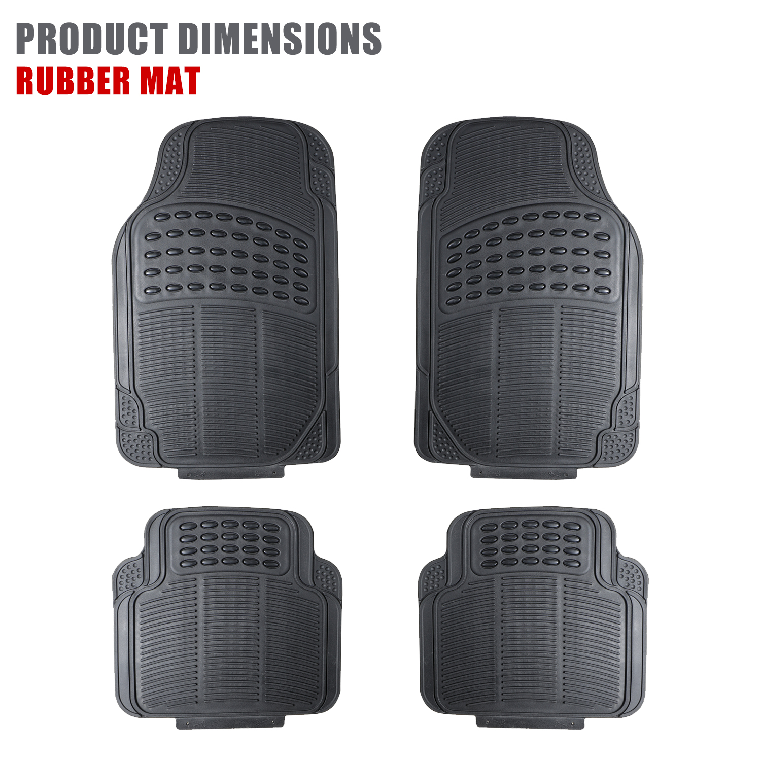 GL001 rubber floor mat