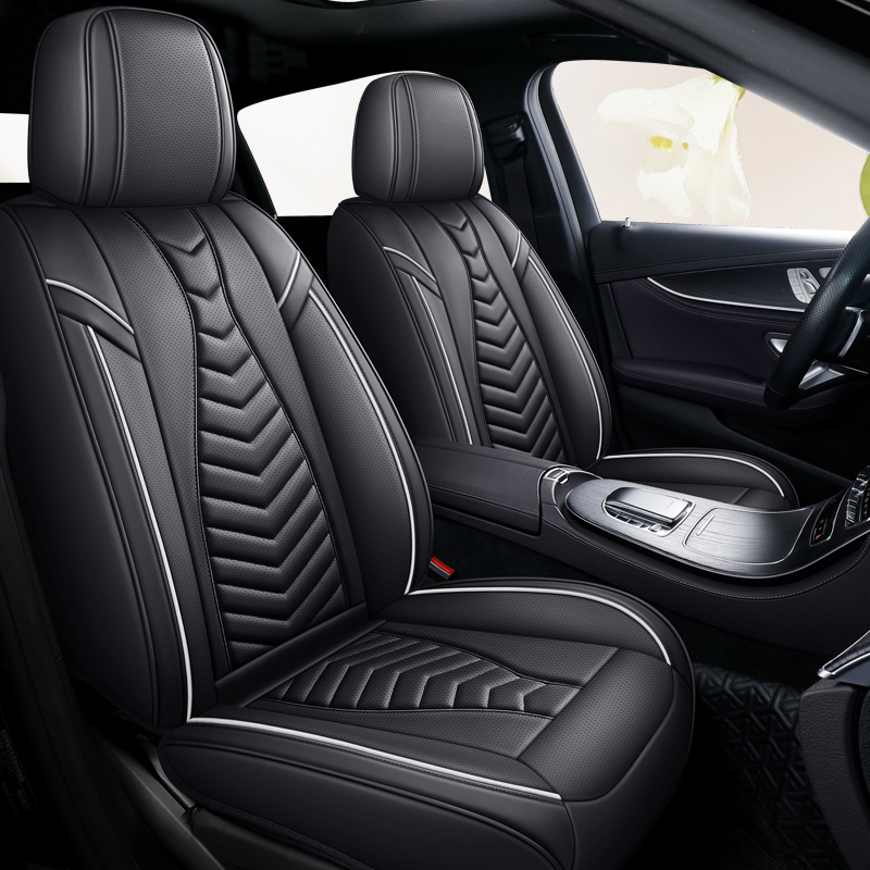 MF3D 319 · Chevron Nappa custom car seat cover