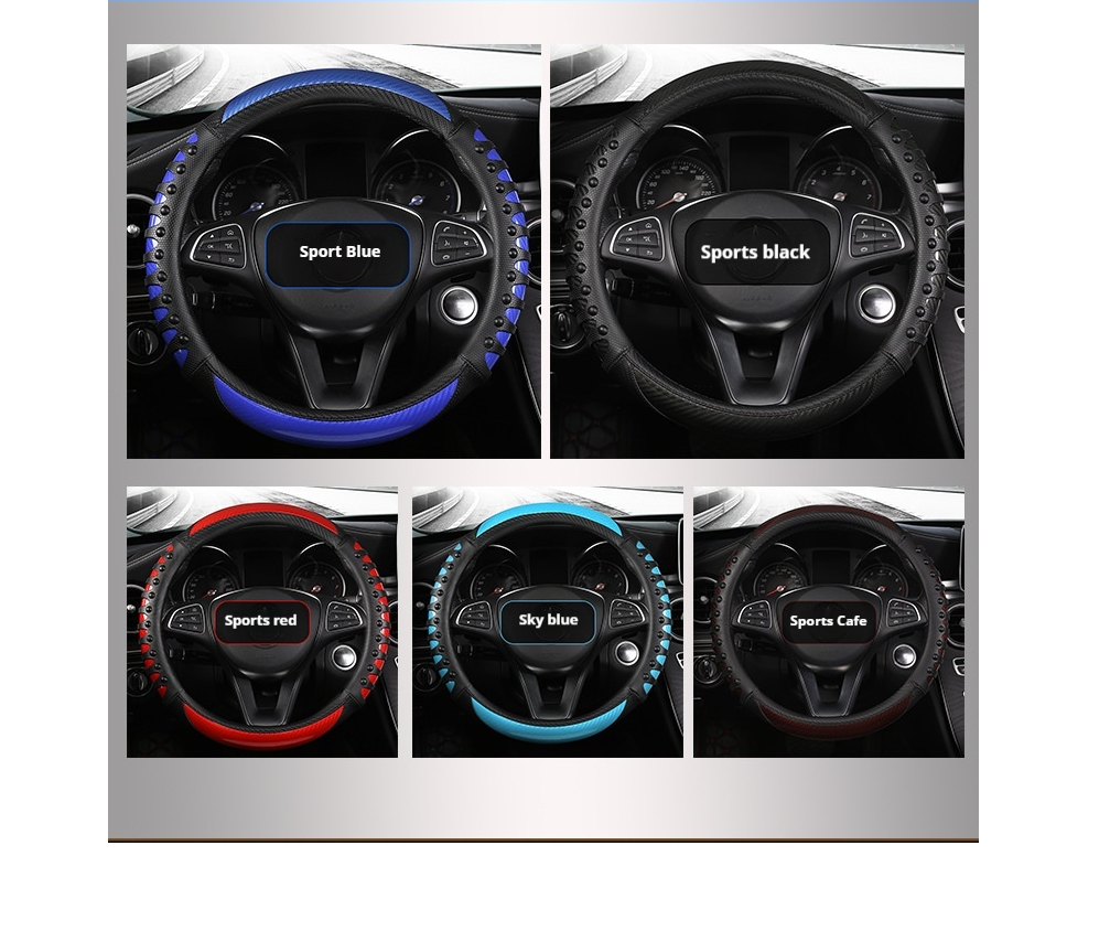 Sport steering wheel cover color collection
