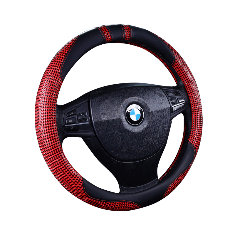 Mesh steering wheel cover color options