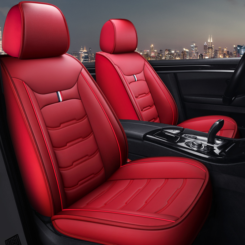 Nappa Leather Full-Cover Standard Car Seat Covers